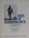 Days Of Remembrance: A Department Of Defense Guide